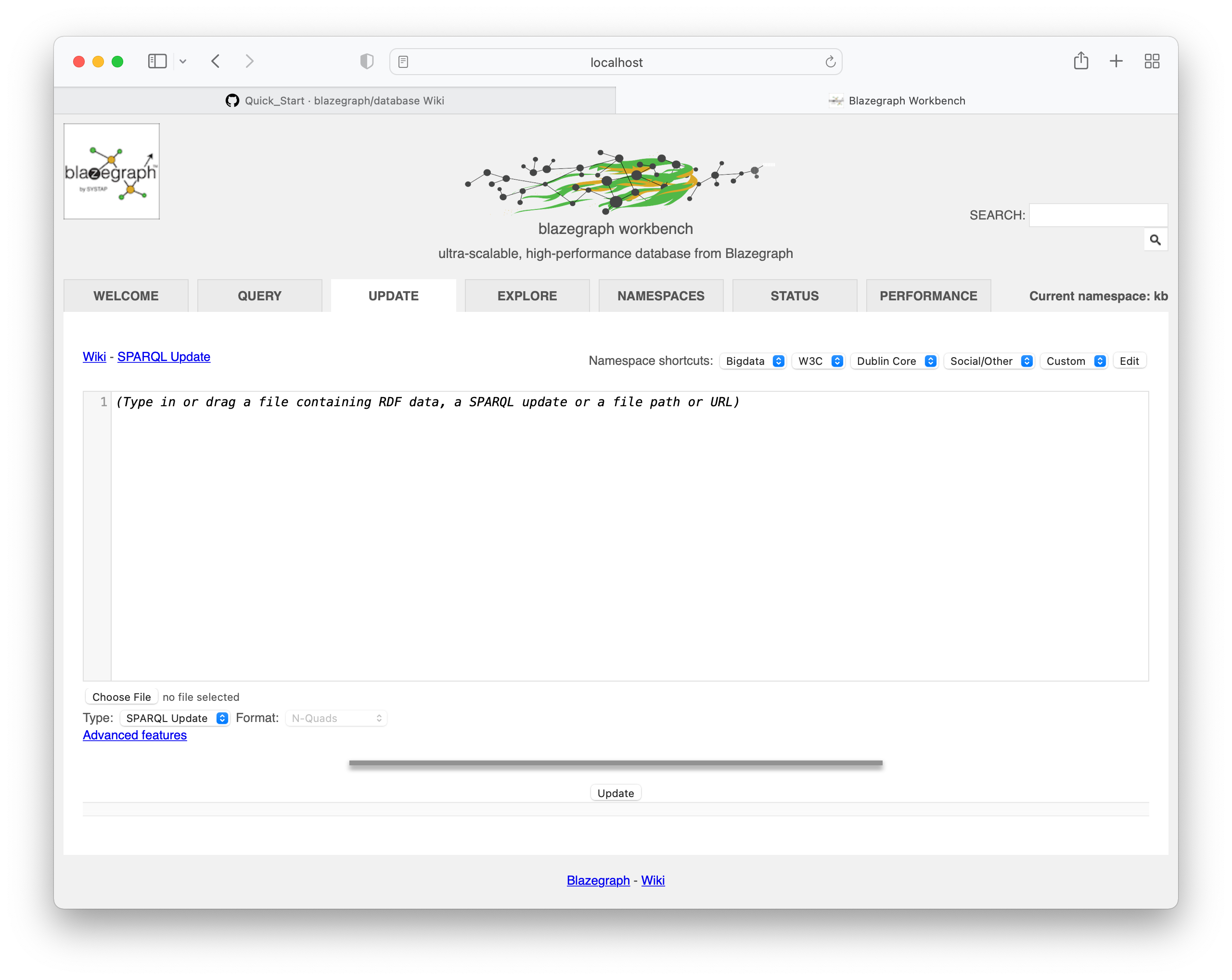 Blazegraph update